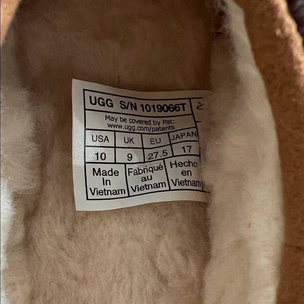 UGG Toddlers’ Tasman II — Size 10 — Chestnut - Picture 3 of 8